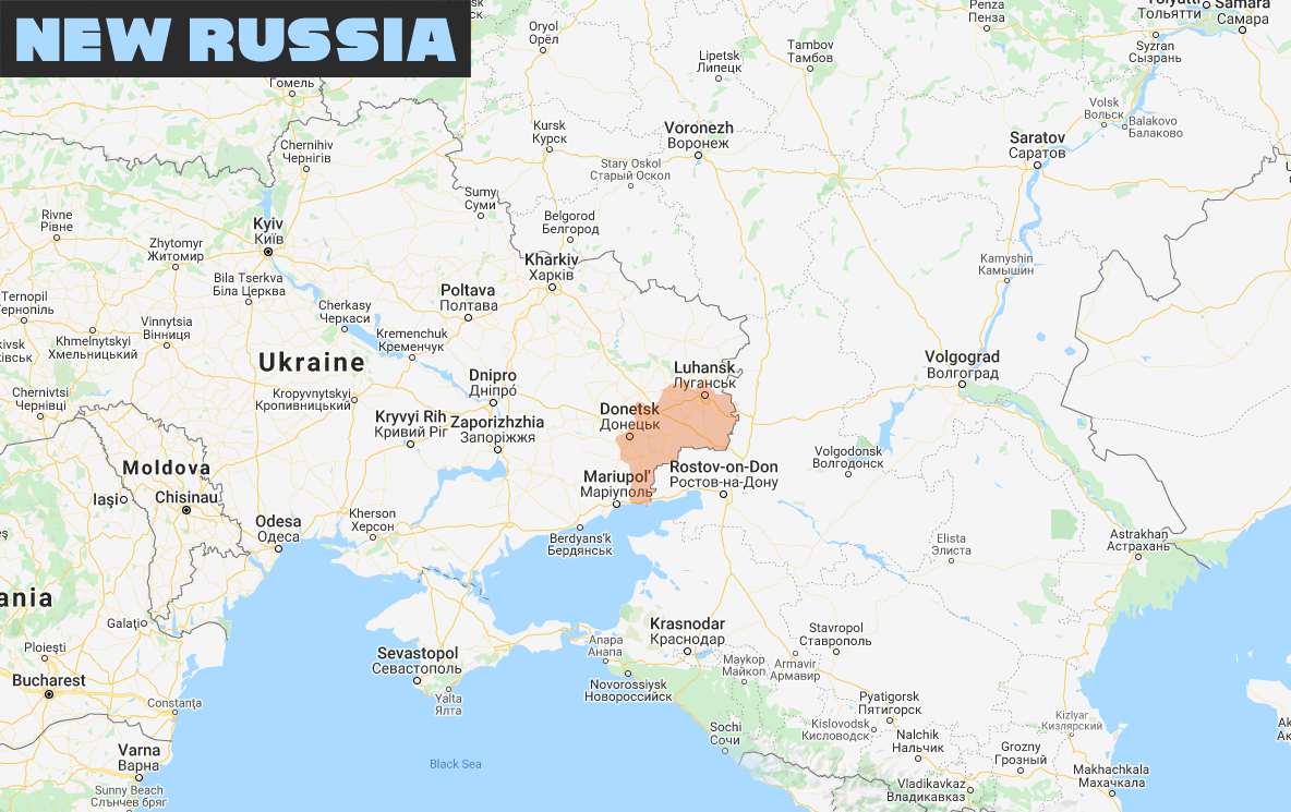 New Russia added on map