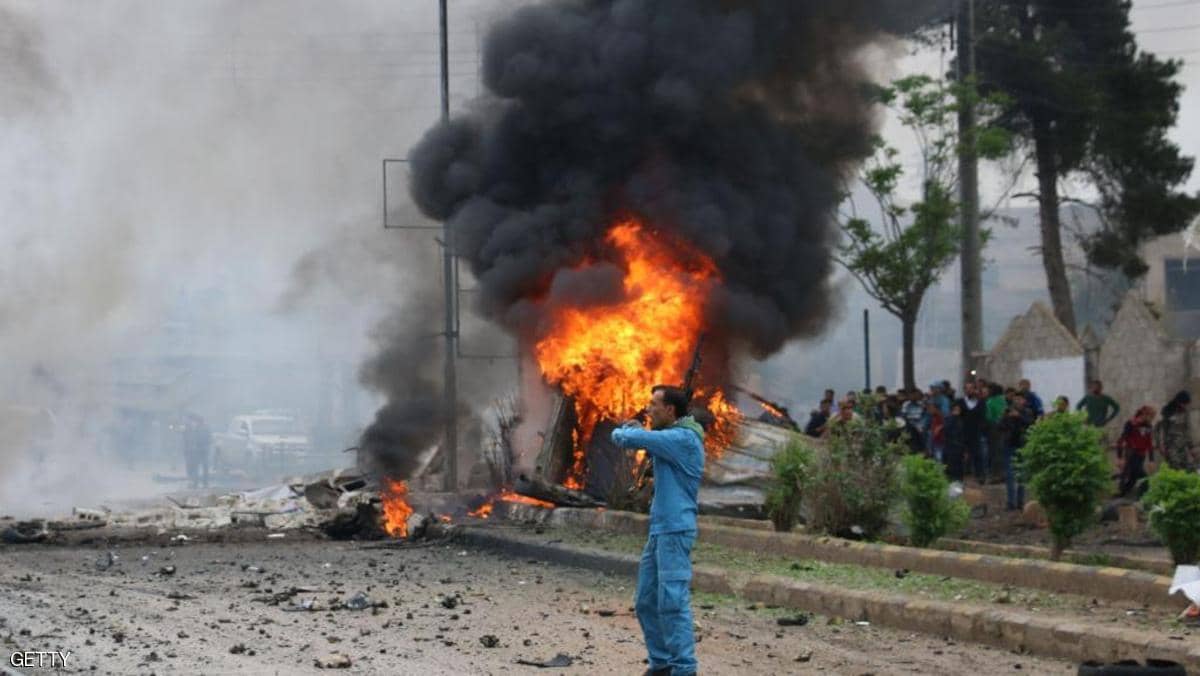 Turkish-controlled area: Dozens killed and injured when a car bomb exploded in Azaz