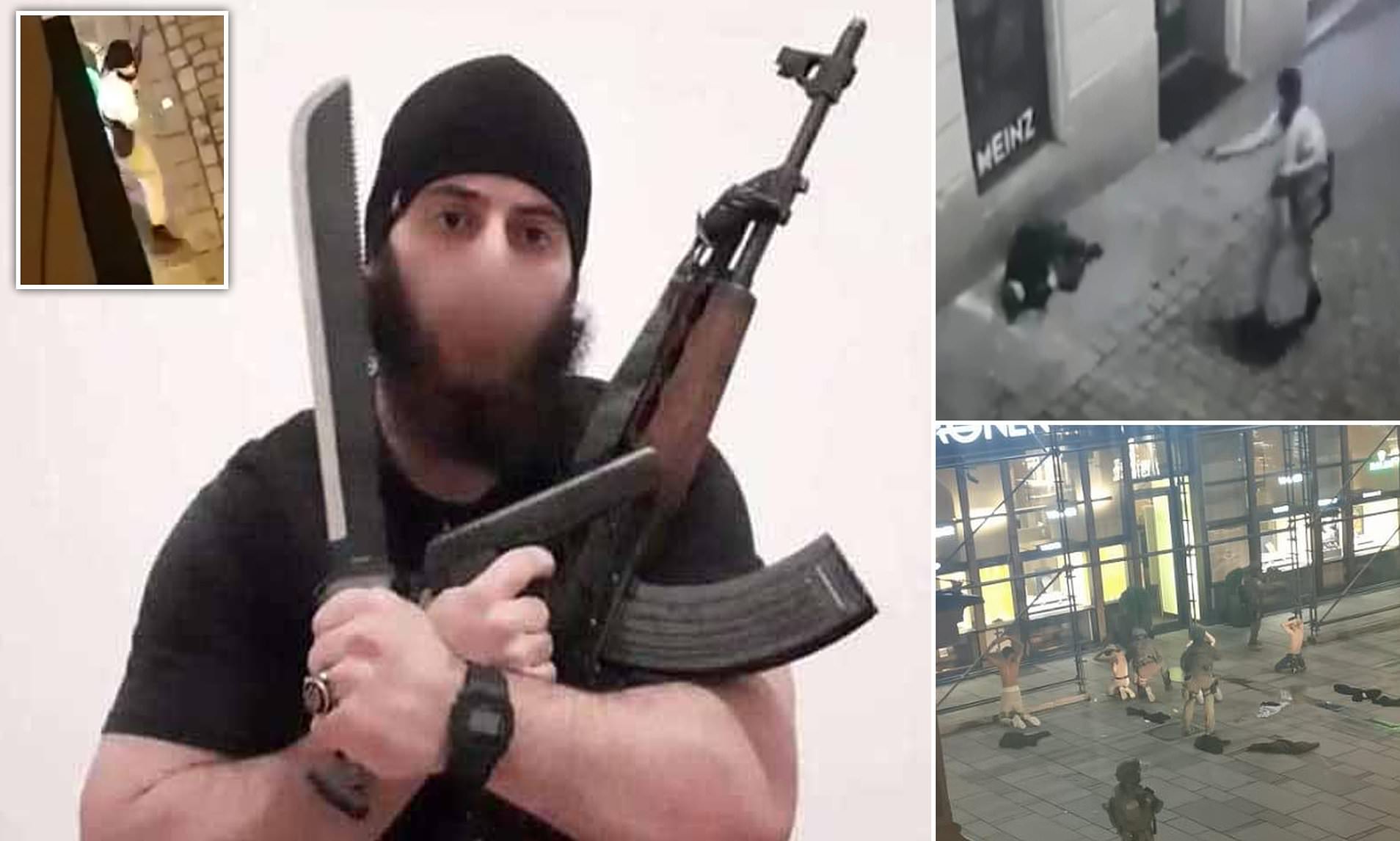 Vienna gunman was an Albanian from North Macedonia, born in Austria, funded by Turkey, tried to go to Syria